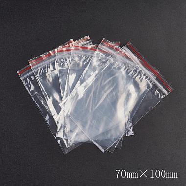 Пластиковые сумки на молнии(OPP-G001-A-7x10cm)-2