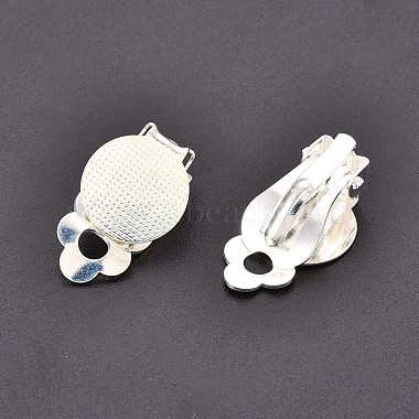 Silver Brass Earring Components