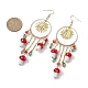 boucles d'oreilles lustre soleil en acier inoxydable doré 304(EJEW-JE05674-02)-4