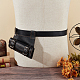 PU Leather with Alloy Waist Fencing Sheath(AJEW-WH0419-05B)-4