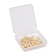 75Pcs 5 Size Brass Spacer Beads Set(KK-LS0001-04G)-7