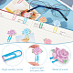 80Pcs Plastic Paper Clips(FIND-CP0001-60)-6