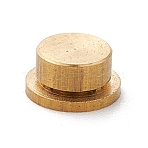 Brass Jewelries Bearings, Rotating Accessories, Clay Craft Mold Tools, Golden, 5x2.5mm, Pin: 4mm(DIY-P059-12)