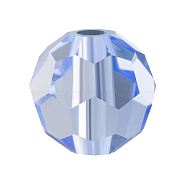 Preciosa&reg Crystal Beads, Czech Crystal, 451 19 602 Round, 30020 Light Sapphire, 3mm, Hole: 0.5mm(X-PRC-BB3-30020)