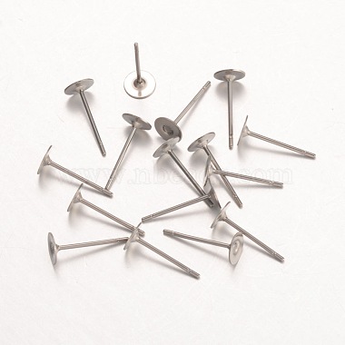 Stainless Steel Color Others 316 Surgical Stainless Steel Earring Settings