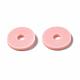 Flat Round Handmade Polymer Clay Beads(CLAY-R067-12mm-18)-6