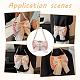 DIY Women's Bowknot Crossbody Bag Making Kits(PURS-WH0005-58V)-6