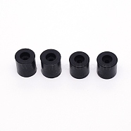 3D Printer Silicone Column Accessories, Black, 18x16mm, 16x16mm, Hole: 3.5mm, Inner diameter: 0.8mm, 2pcs/style, 4pcs/set(FIND-WH0081-19)