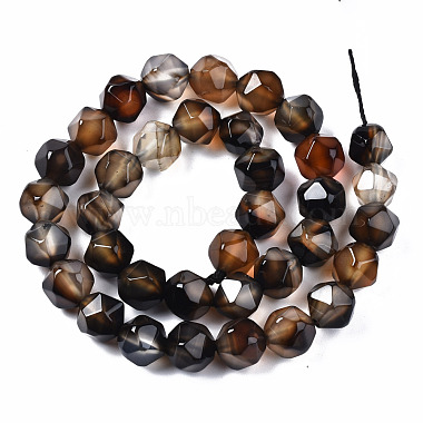 Natural Agate Beads Strands(X-G-N326-94)-2