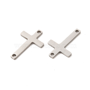 201 Stainless Steel Connector Charms(STAS-K251-082P)-2