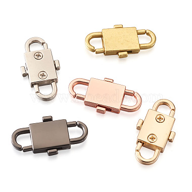 5 Colors Adjustable Alloy Chain Buckles(PALLOY-TA0001-91-RS)-3