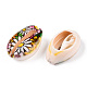 Printed Cowrie Shell Beads(SSHEL-ZX006-08A)-2