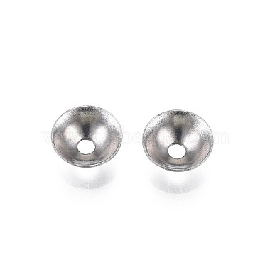 304 Stainless Steel Bead Caps(STAS-S057-48B-P)-2
