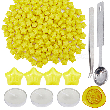 Yellow Wax Wax Seal Beads