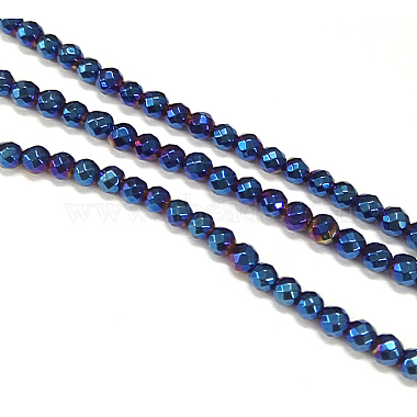 Electroplate Non-magnetic Synthetic Hematite Beads Strands(G-J169B-3mm-03)-4