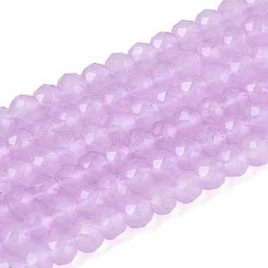 模造ヒスイガラスビーズストランド(GLAA-T028-3mm-11D)-1