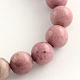 Natural Rhodonite Beads Strands(G-R257-8mm)-1