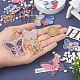 Pandahall bricolage kit de fabrication de boucles d'oreilles papillon(DIY-TA0005-24)-6