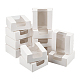 Square Paper Storage Gift Boxes with Clear Visible Window(CON-WH0095-65B)-1