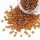 Transparent Colours Rainbow Round Glass Seed Beads(X-SEED-A007-3mm-162C)-1