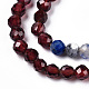 Natural & Synthetic Mixed Gemstone Beads Strands(G-D080-A01-02-32)-3