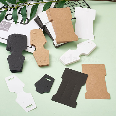 Cardboard Fold Over Paper Display Hanging Cards & Hair Clip Display Cards(CDIS-TA0001-09)-5