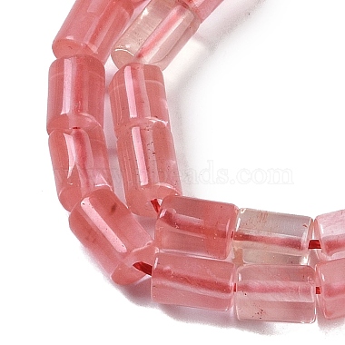 Cherry Quartz Glass Beads Strands(G-C128-A24-01)-3