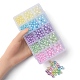 605Pcs 15 Style Spray Painted ABS Plastic Imitation Pearl Beads(OACR-YW0001-34)-3
