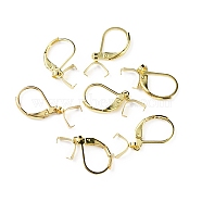 304 Stainless Steel Leverback Earring Findings with Pendant Bails, Golden, 23.5x12x2.5mm, Pin: 0.8mm and 0.6mm(STAS-WH0043-04G)