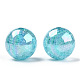 AB Color Transparent Crackle Round Acrylic Beads(CACR-S006-04)-3