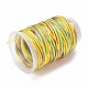 5 Rolls 12-Ply Segment Dyed Polyester Cords(WCOR-P001-01B-015)-2