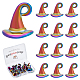 Rainbow Color Alloy Pendants(FIND-BBC0001-30)-1