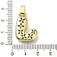 Brass Micro Pave Clear Cubic Zirconia Pendants(KK-M279-01G-J)-3