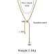 Stainless Steel Snake Chains Lariat Necklaces(AA0282-1)-5