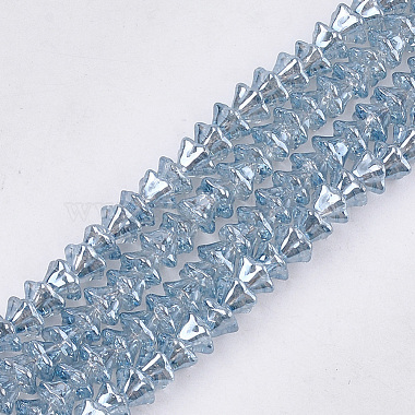 Electroplate Glass Beads Strands(EGLA-T017-02)-2