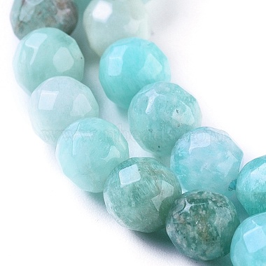 Natural Amazonite Beads Strands(G-F653-02-A)-3