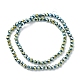 Electroplate Glass Beads Strands(EGLA-K015-09B)-2