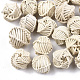 Handmade Reed Cane/Rattan Woven Beads(X-WOVE-T006-044)-1