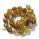 Natural Agate Beads Strands(G-T131-118H)-2
