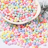 6/0 Opaque Baking Paint Glass Seed Beads, Teardrop, Colorful, 4.5~5x4x3~3.5mm, Hole: 0.9mm, about 5625Pcs/Pound(SEED-M012-02A-36)