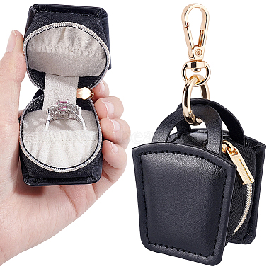 Mini PU Leather Ring Organizer Boxes(CON-BBC0001-31A)-1