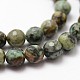 Natural African Turquoise(Jasper) Beads Strands(G-D840-15-4mm)-3