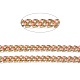 Golden Brass Enamel Curb Chain(CHC-H103-07K-G)-2