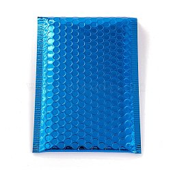 Matte Film Package Bags, Bubble Mailer, Padded Envelopes, Rectangle, Dodger Blue, 24x15x0.6cm(OPC-P003-01B-06)
