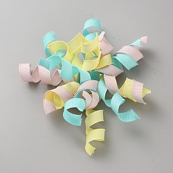 Polyester Ribbon Bows, for Gift Wrapping, Wedding Christmas Party Decoration, Colorful, 155x102x62.5~73mm(DJEW-WH20010-01E)