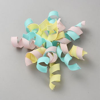 Polyester Ribbon Bows, for Gift Wrapping, Wedding Christmas Party Decoration, Colorful, 155x102x62.5~73mm