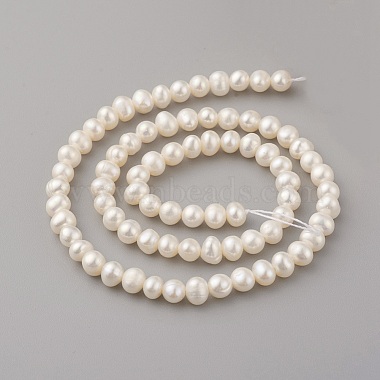Natural Cultured Freshwater Pearl Beads Strands(PEAR-G007-33)-2
