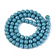 Electroplate Opaque Glass Beads Strands(EGLA-Q132-6MM-01C-09)-2