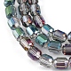 Electroplate Glass Beads Strands(EGLA-D031-01U)-5