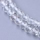Natural White Topaz Beaded Necklaces(NJEW-K114-B-A09)-2